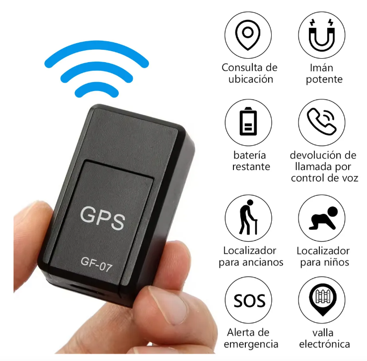 MINI LOCALIZADOR GPS OCULTO GF-07