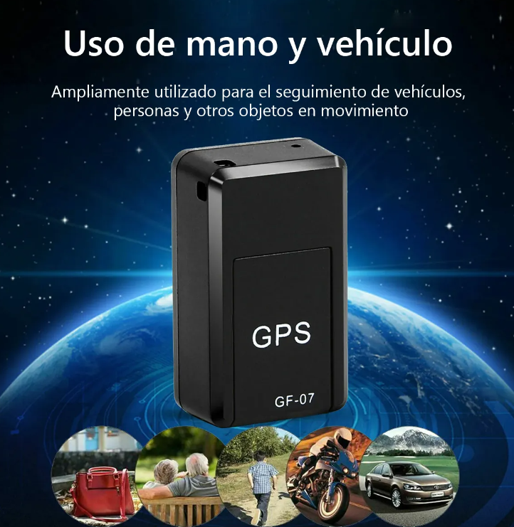 MINI LOCALIZADOR GPS OCULTO GF-07