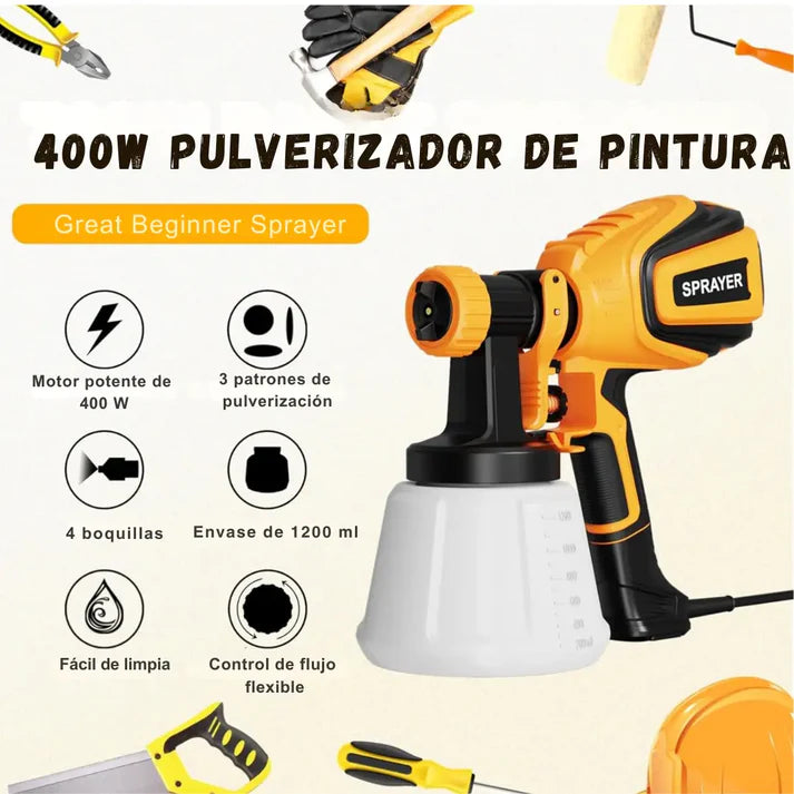 Pistola De Pulverización: Pint Sprayer Eléctrica⚡